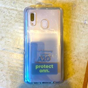 A20 samsung galaxy phone clear phone case